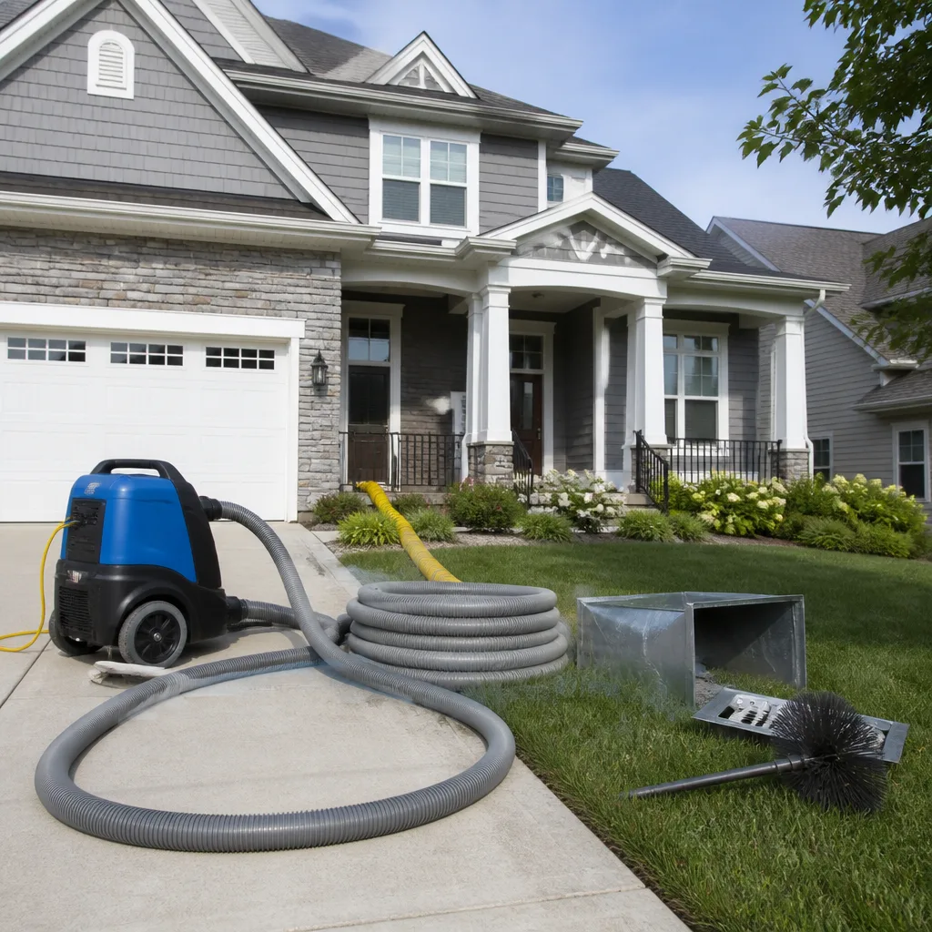 Whole-home duct cleaning