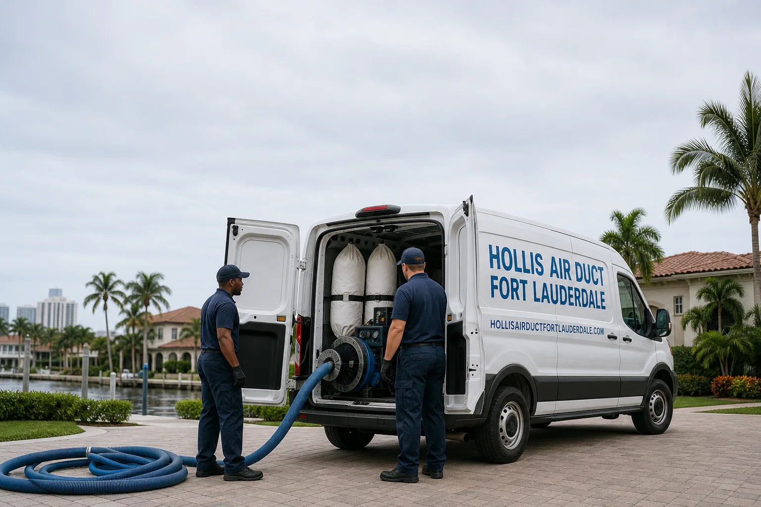 Hollis Air Duct Fort Lauderdale air duct cleaning team